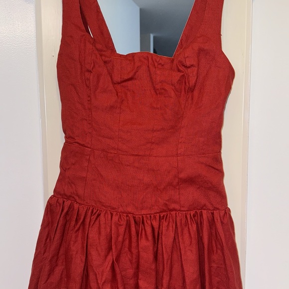 Delia Linen Dress - Picture 5 of 7